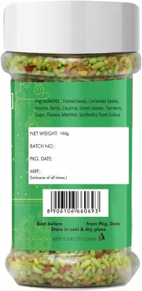 Delight nuts Green Mukhwas Mint Mouth Freshener (150 g) (OPEN BOX) Delight nuts Green Mukhwas Mint Mouth Freshener (150 g) (OPEN BOX)